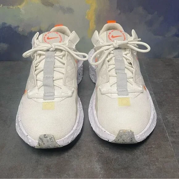 Nike Crater Impact Women's Summit White Grey Fog Sneakers Size 7 - Picture 5 of 16